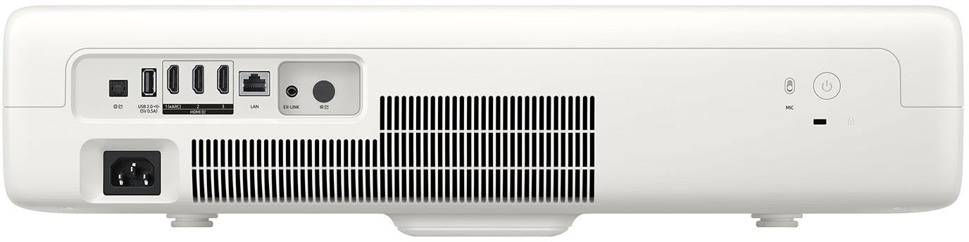 Samsung - 120” Class LPU7D The Premiere 7 Laser Projector 4K UHD Smart TV - Warm White
