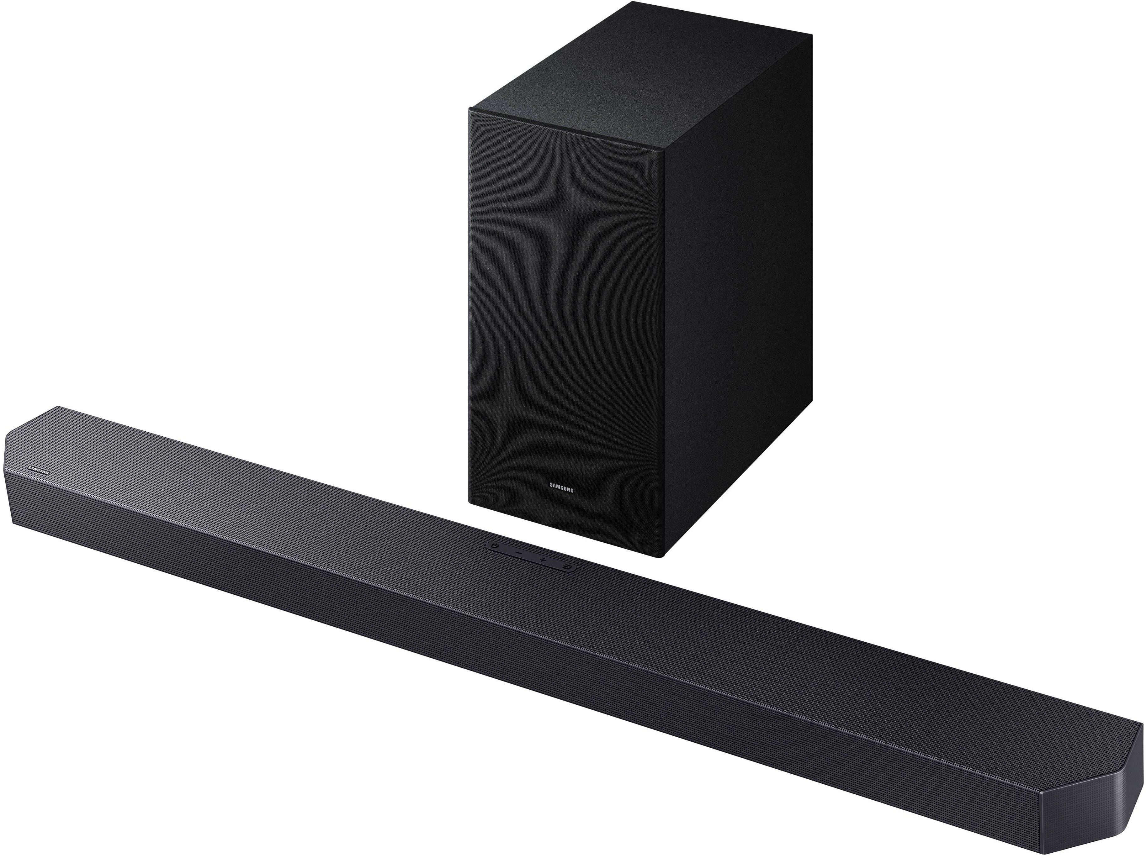 Samsung - Q-series HW-Q600F ATMOS 3.1.2 Ch Soundbar with Subwoofer - Titan Black
