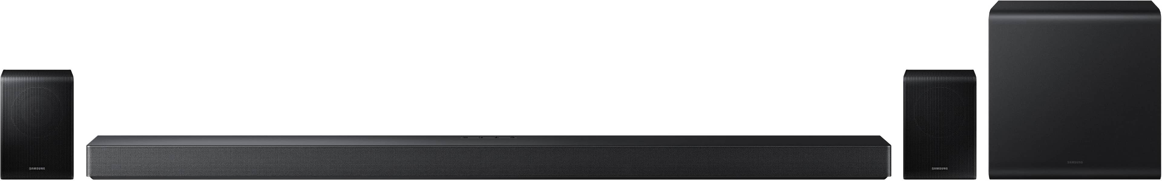 Samsung - Q-Series HW-QS750F 5.1.2 Ch Soundbar with Subwoofer and Rear Speakers - Titan Black