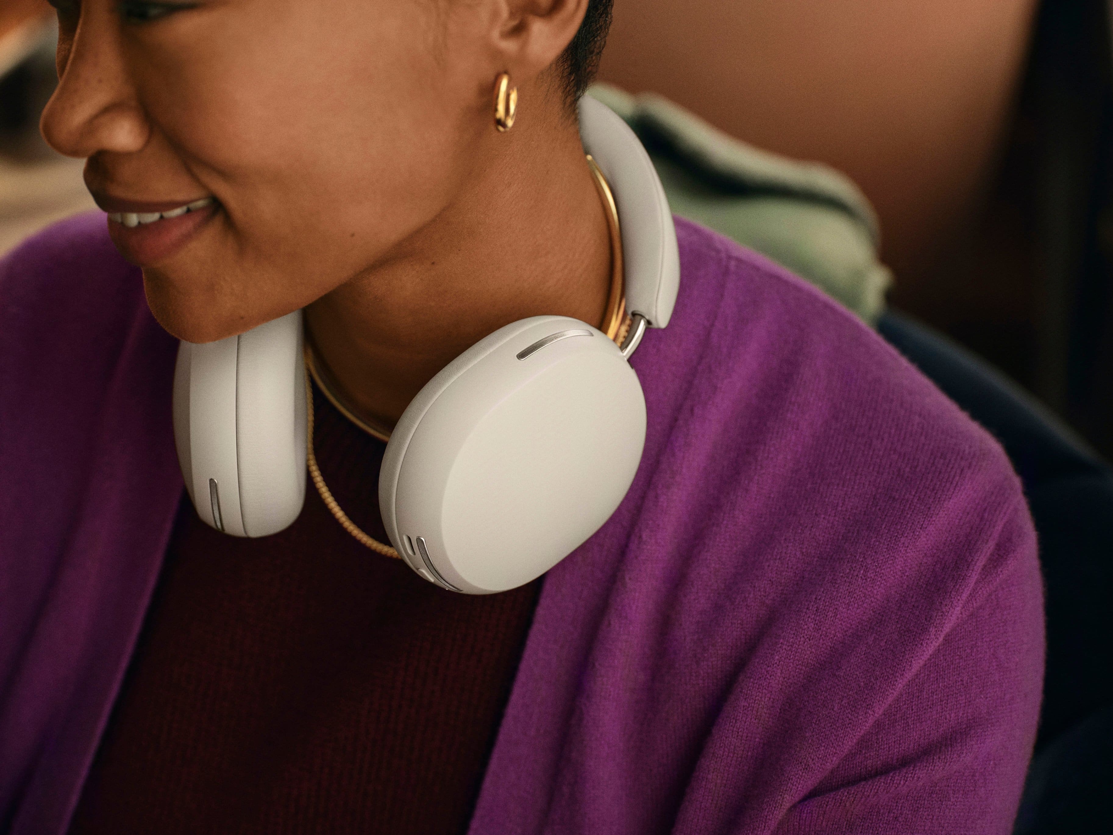Sonos - Ace Wireless Over-the-Ear Headphones with Active noise Cancellation (Each) - Soft White