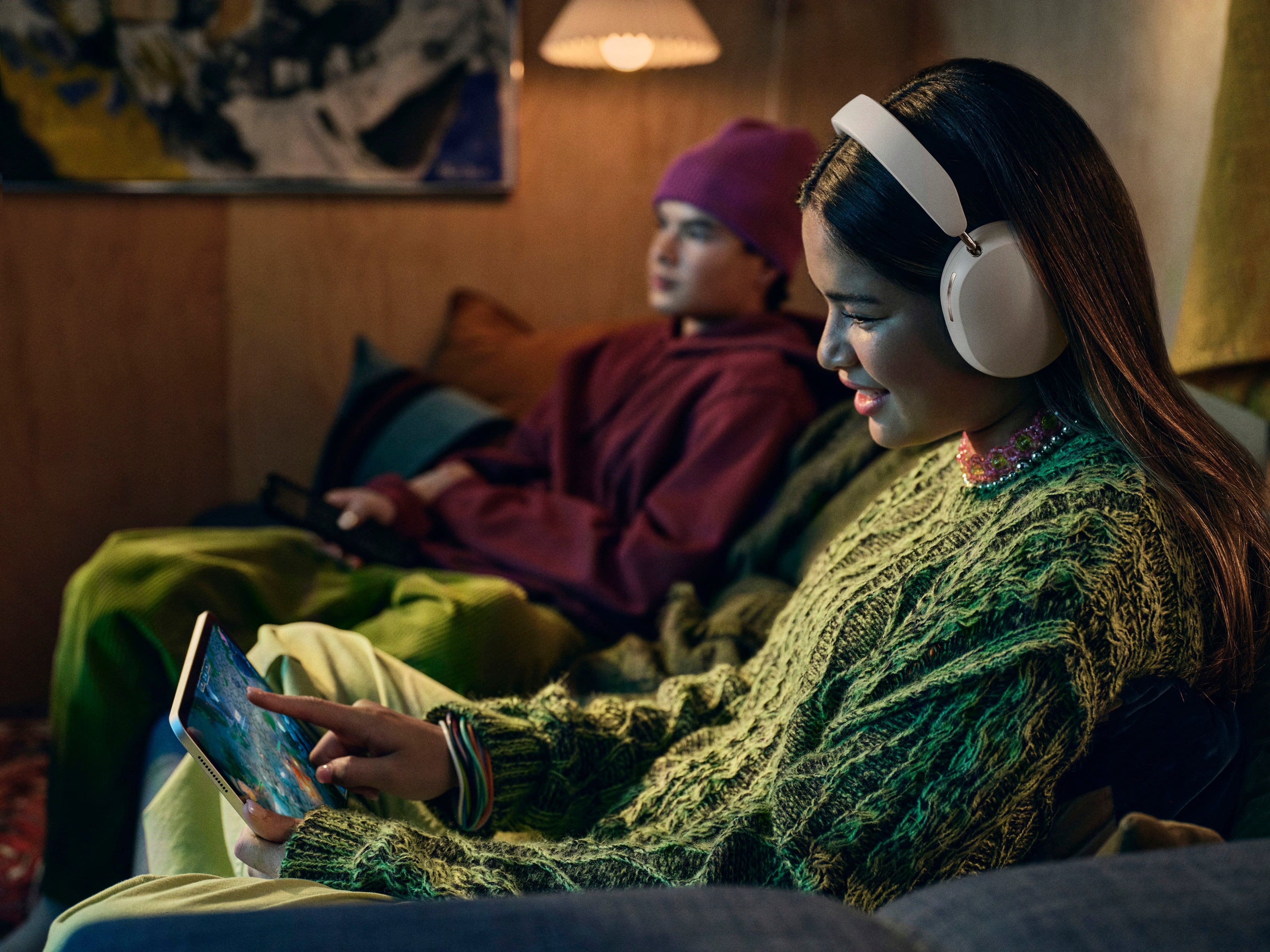 Sonos - Ace Wireless Over-the-Ear Headphones with Active noise Cancellation (Each) - Soft White