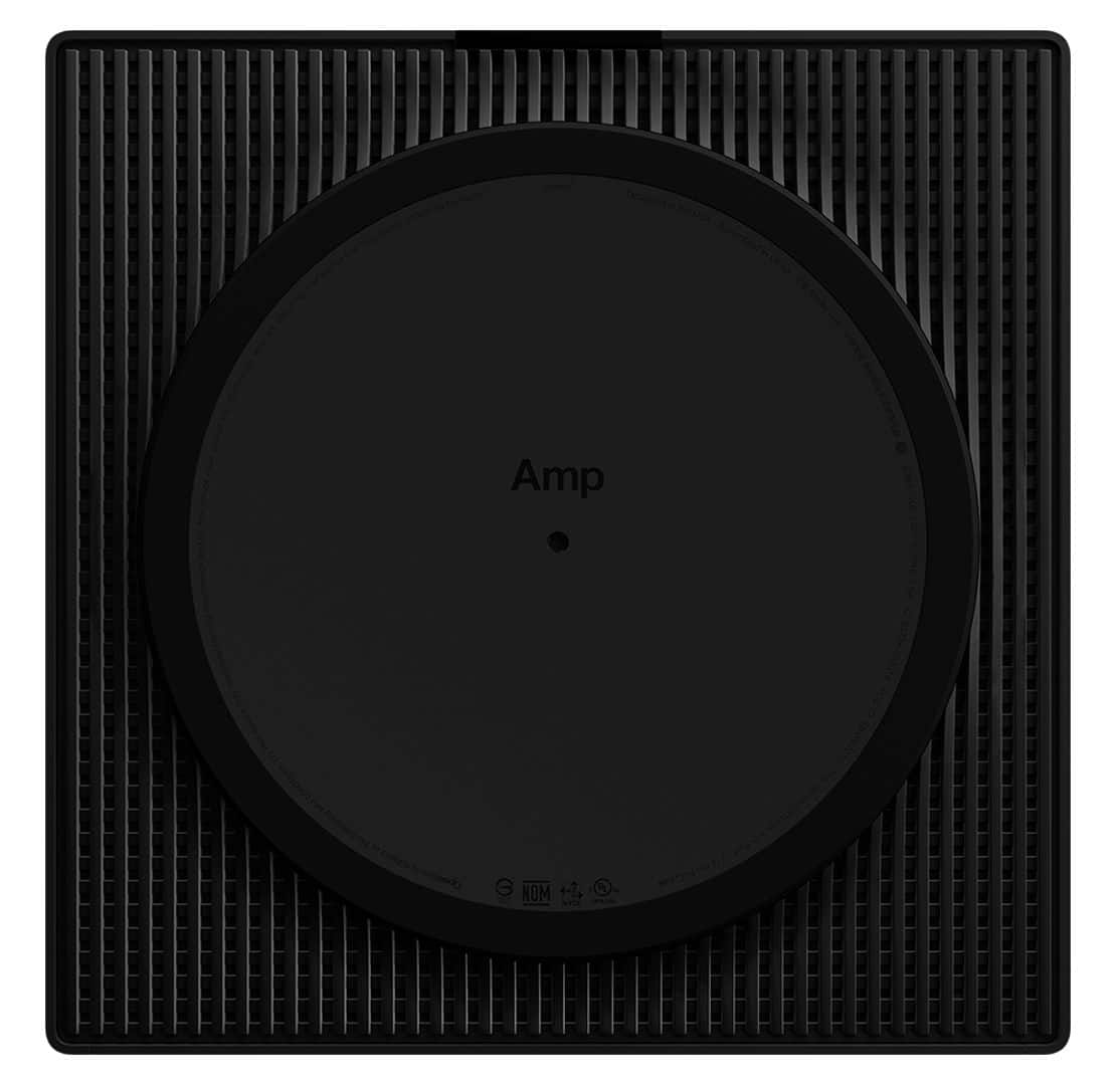 Sonos - Amp 250W 2.1-Ch Amplifier - Black