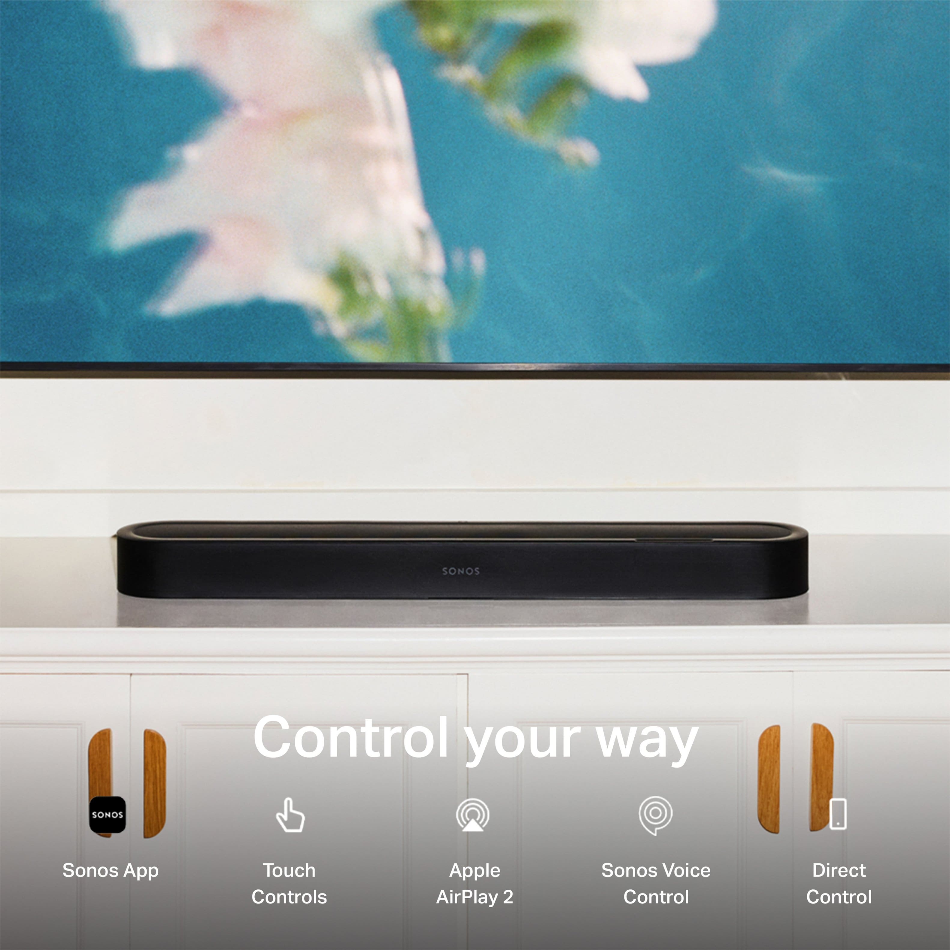 Sonos - Beam Ultra 7.1.2 Channel Smart Soundbar with Dolby Atmos - Black