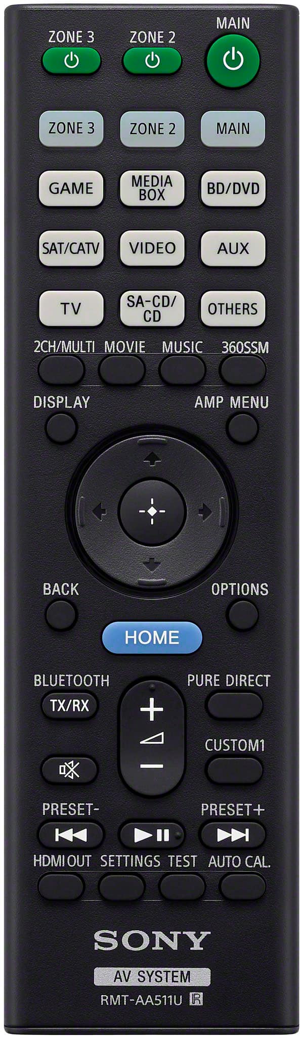 Sony - STRAZ3000ES Premium ES 9.2 CH 8K A/V Receiver - Black