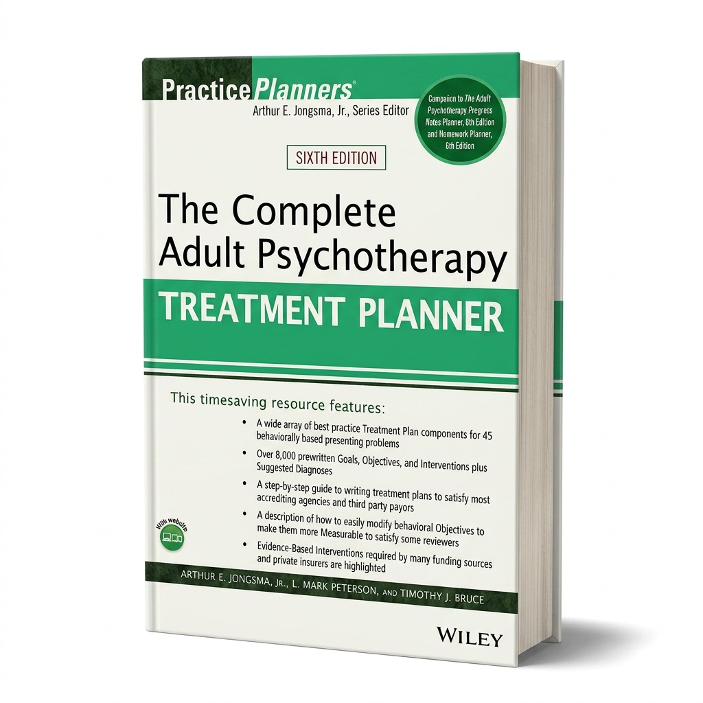 The Complete Adult Psychotherapy Treatment Planner, 6th Edition