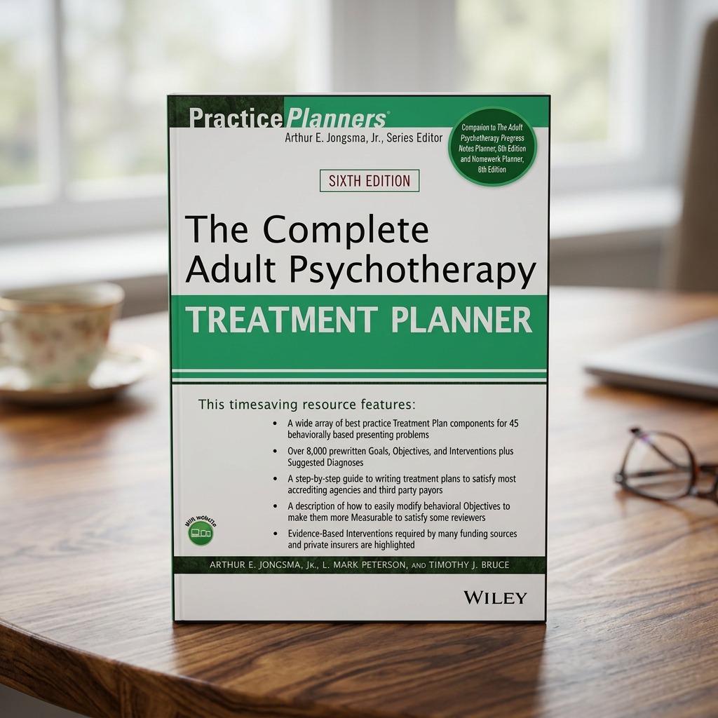 The Complete Adult Psychotherapy Treatment Planner, 6th Edition