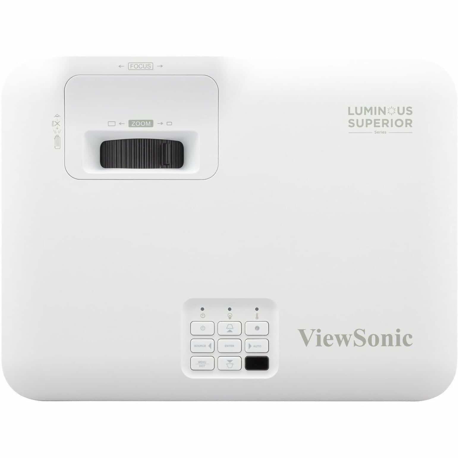 ViewSonic - LS740HD 5,000 ANSI Lumens 1080p Laser Installation Projector - White
