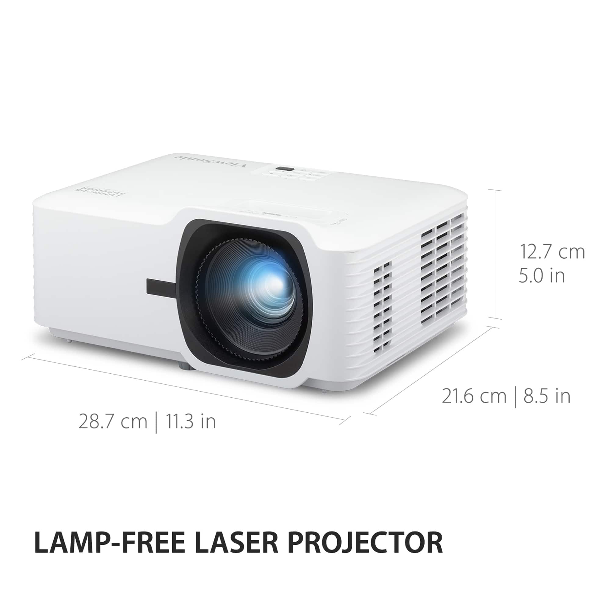 ViewSonic - LS740HD 5,000 ANSI Lumens 1080p Laser Installation Projector - White