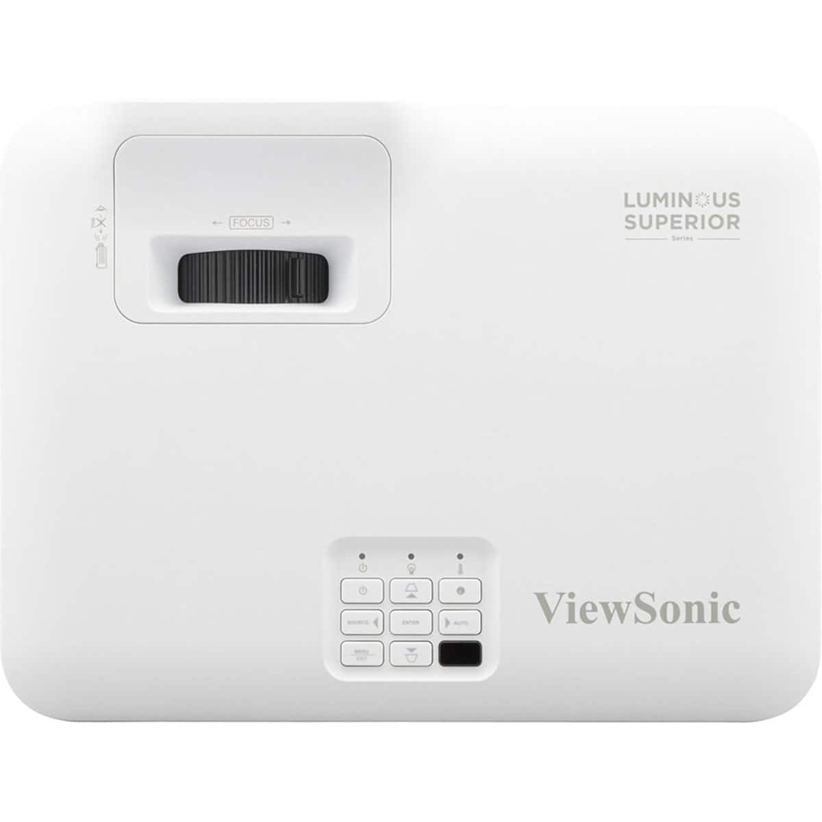 ViewSonic - LSD400HD-ST Full HD Short Throw Laser DLP Projector - White